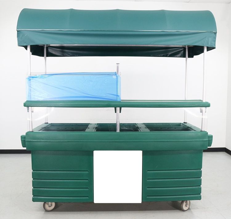 Cambro KVC856, 6 Full Size Well Merchandising Kiosk