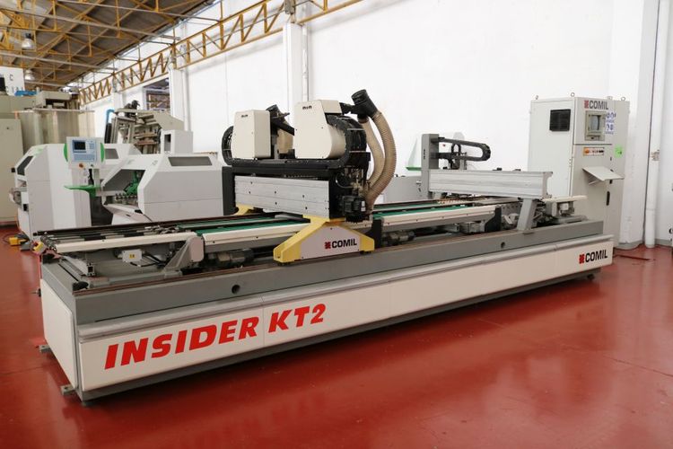 Comil INSIDER KT2, AUTOMATIC BORING AND HINGE INSERTING MACHINE