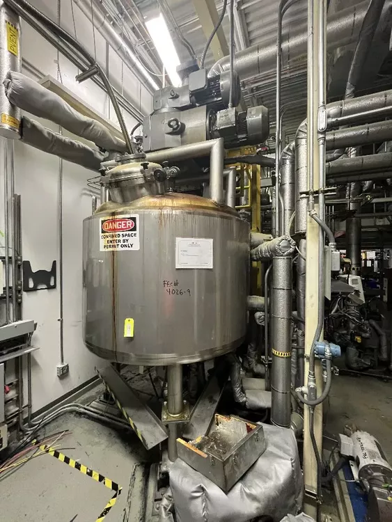 SFI Twin Motion Kettle Capacity 650 Gal