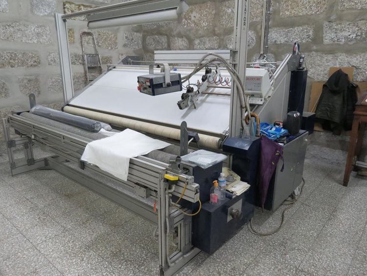 Calator inspection machine for open width knitted