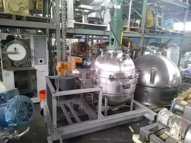 Lee 60D Stainless Steel Jacketed Vacuum Mix Kettle