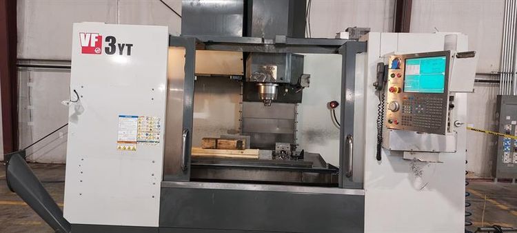 Haas VF 3YT / 50 CNC VERTICAL MACHINING CENTER 3 Axis