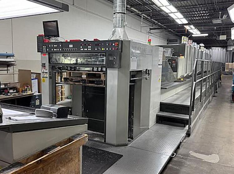 Komori LS-840P+ANILOX COATER