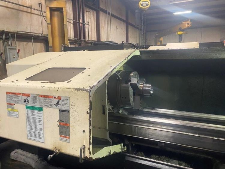 Mazak Mazatrol Fusion 640T/CRT 1000 rpm M5N/2000 Big bore 2 Axis
