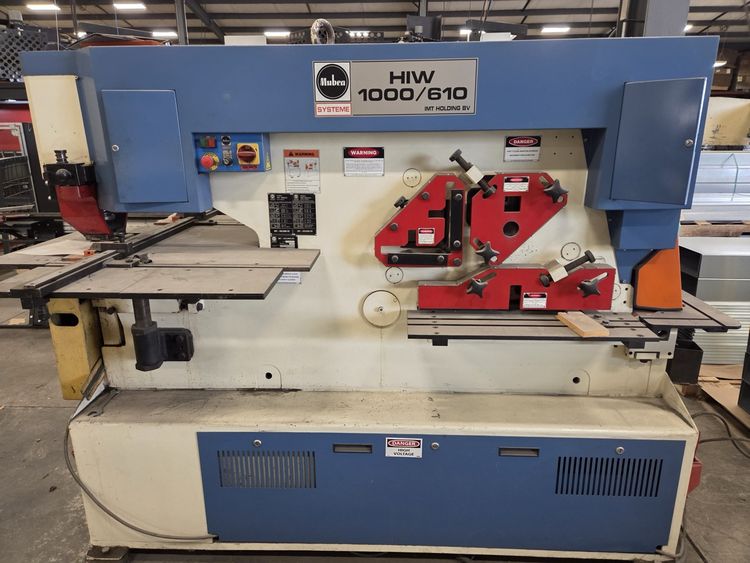Mubea HIW 1000/610 110 Ton Press Force
