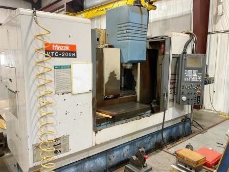 3 Mazak VTC-200B (3 Available) 3 Axis