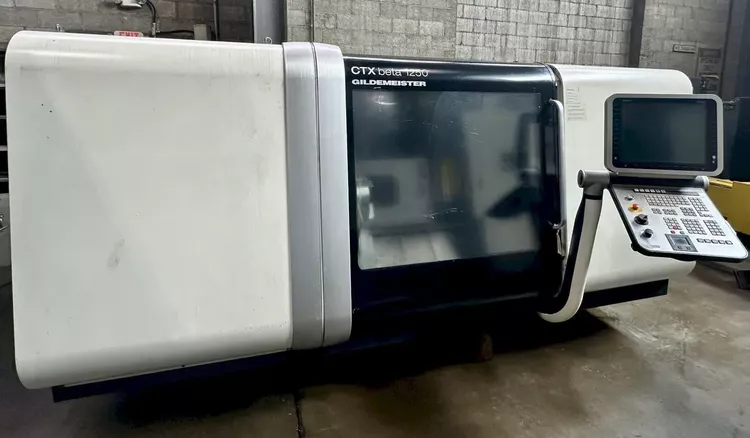 DMG, Gildemeister Control: Siemens 840D SL CNC  CTX BETA 1250 2 Axis