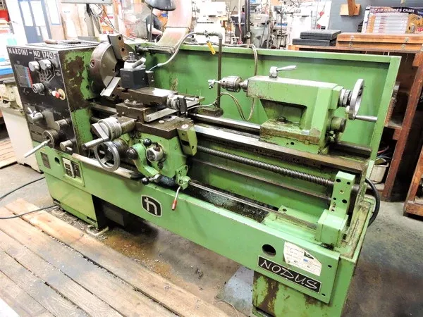 Nardini Tool Room Gap Bed Lathe 2000 RPM ND 1740 NODUS