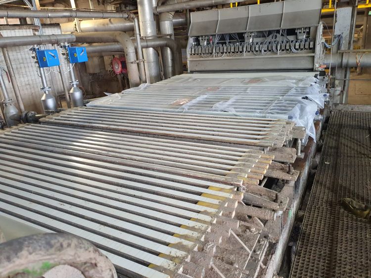 EU Double wire Fluting paper machine- waste stock prep 2.900 mm  70.000 ton per year - circa 200 tpd