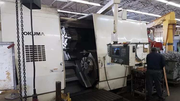 Okuma OSP7000L 2400 RPM LU-45 4 Axis