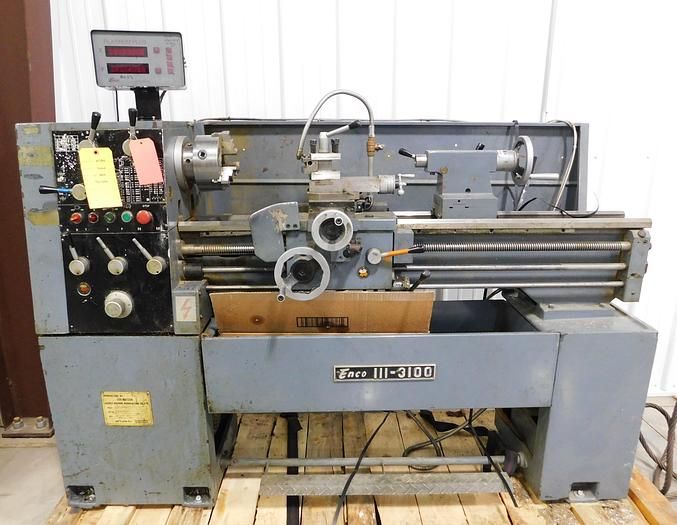 Enco Engine Lathe 2000 rpm 1340 Toolroom Lathe 111-3100