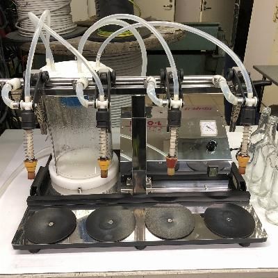 Enol Master, 4-Heads Vacuum Filling Machine