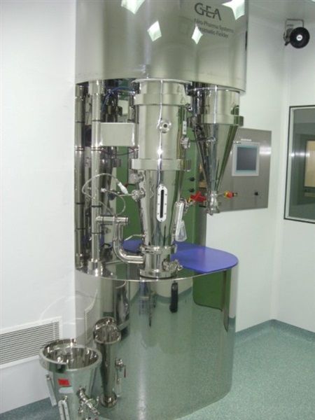 Niro MP1 Fluid Bed Dryer Granulator