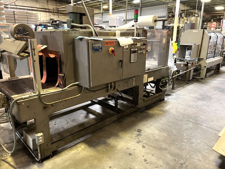 Arpac 25TW-28 Tray Shrink Wrapper and Heat Tunnel