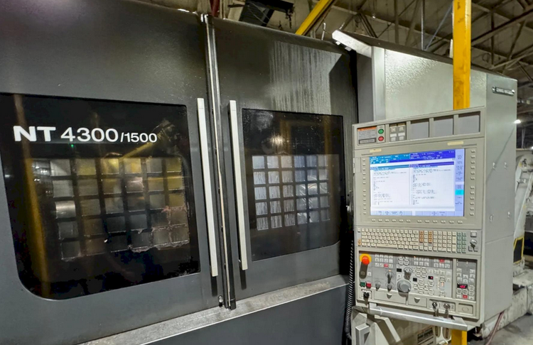 DMG Fanuc 31iA 3,000 rpm Mori  NT4300DCG/1500 SZ 9 Axis