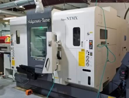 Nakamura Tome Fanuc Series 31i-A5 CNC Control SPINDLE LEFT 4,500 rpm / SPINDLE RIGHT 5000 rpm Super NTMX 4 Axis