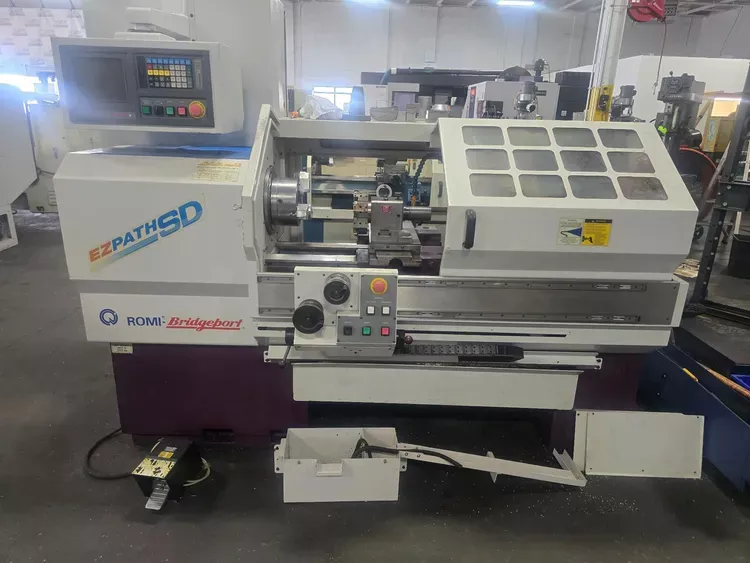 Bridgeport Bridgeport BPCT CNC Control 4000 RPM Romi EZ Path SD 2 Axis