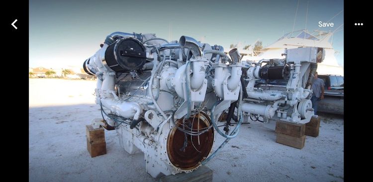 Detroit 16V-149T DDEC Marine Engine