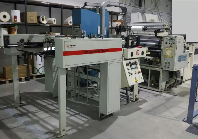 Paperplast 76 Laminating machine