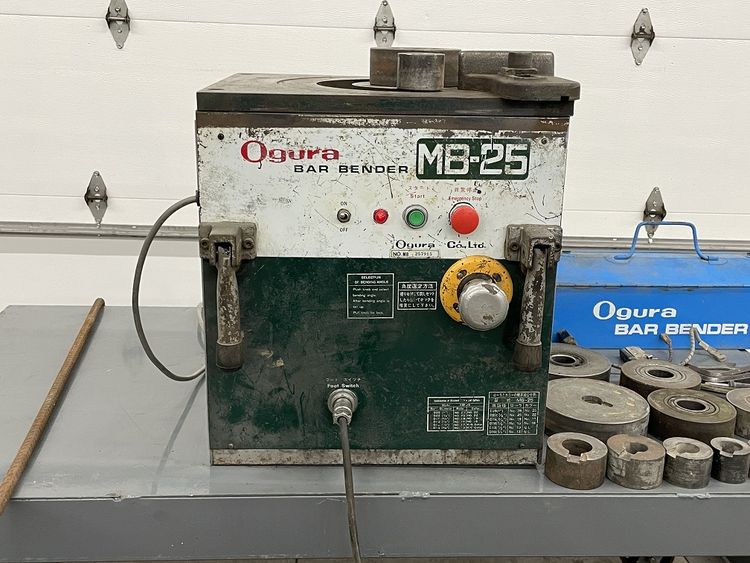 Ogura MB-25 Bar Bender (Rebar)
