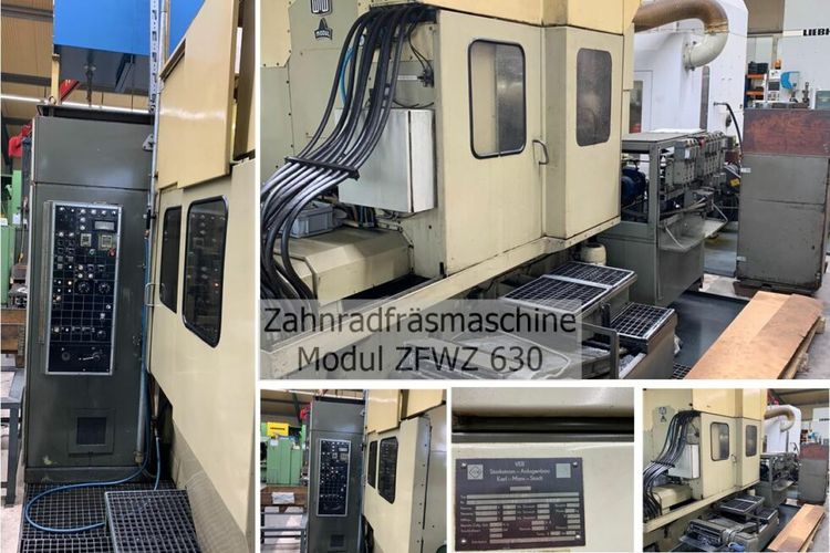 Modul, WMW ZFWZ 630 Variable Gear Hobbing Machine - Vertical