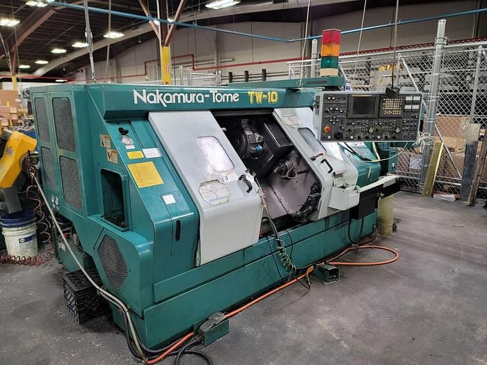 Nakamura CNC Control Fanuc Series 18i-T 5500 Tome TW-10 6 Axis