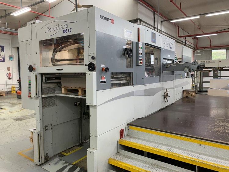 Bobst SPanthera 106 LE automatic die-cutter, avail. end march  2024 !