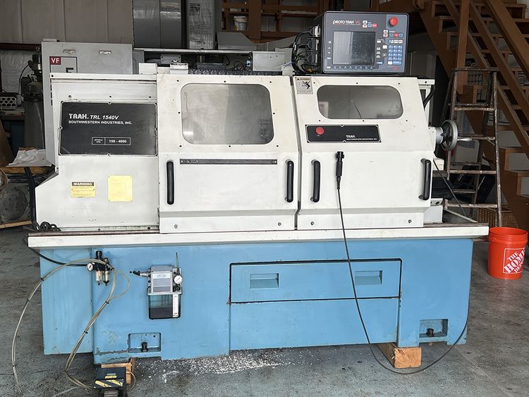 Southwestern Industries, Trak Proto Trak CNC Control 4000 rpm TRL-1540 V Proto Trak VL 2 Axis