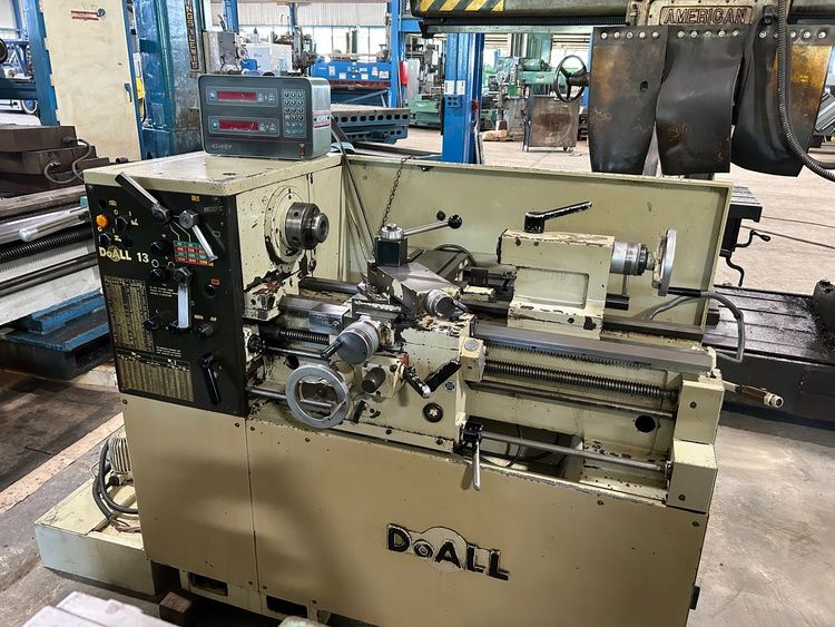 DoAll Toolroom Lathe 2500 RPM ROMI 13