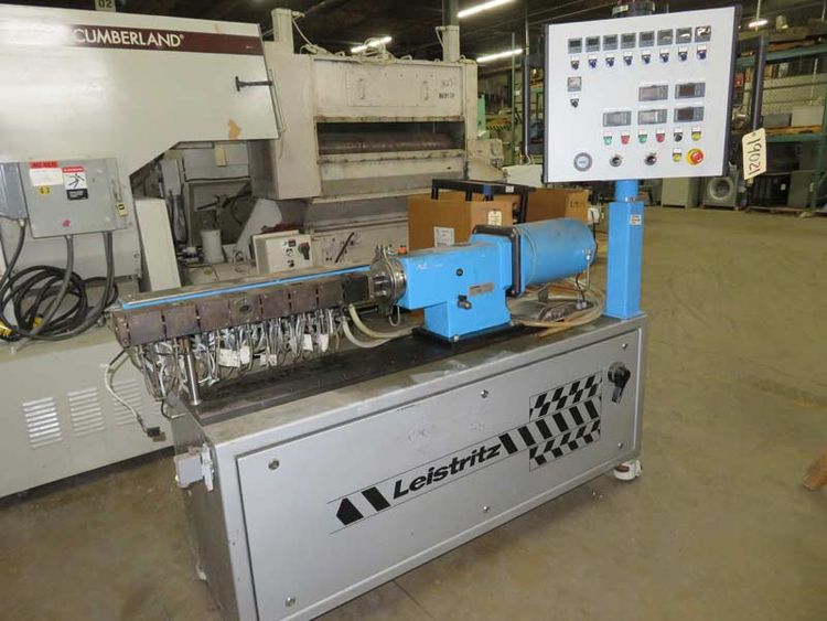 Leistritz ZSE 18HPe twin screw extruder