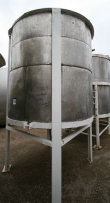 Others Single Shell Stainless Steel Tank 1,800 Gallon