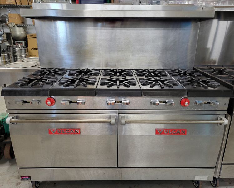Vulcan 60L77R 10 BURNER DOUBLE OVEN