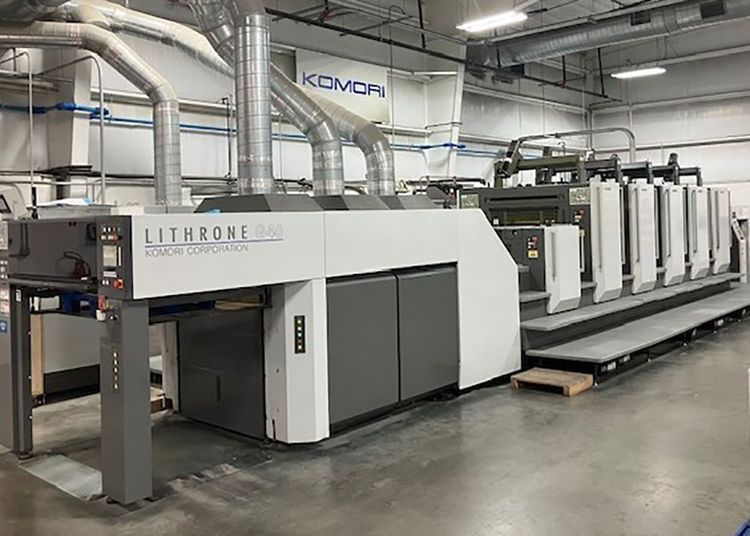Komori LITHRONE GL 540+C 730x1030 mm