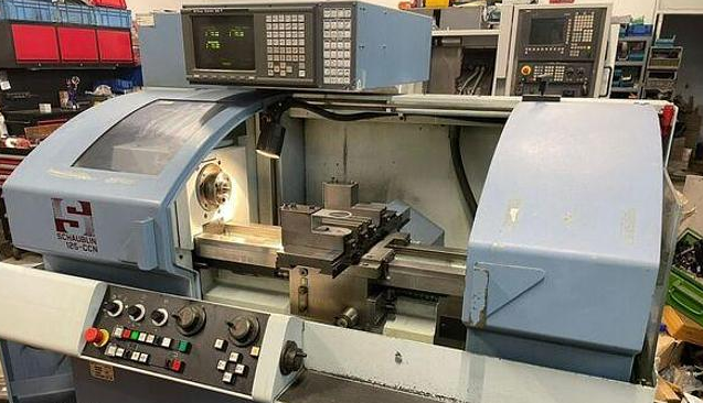 Schaublin Fanuc 20 T 5000 rpm 125 CCN 2 Axis