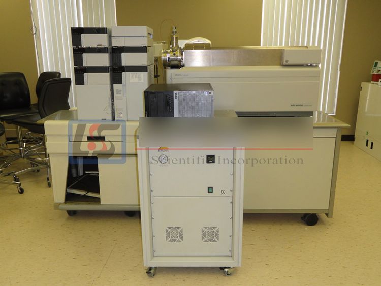 AB Sciex API 4000 LC/MS/MS with Prominence