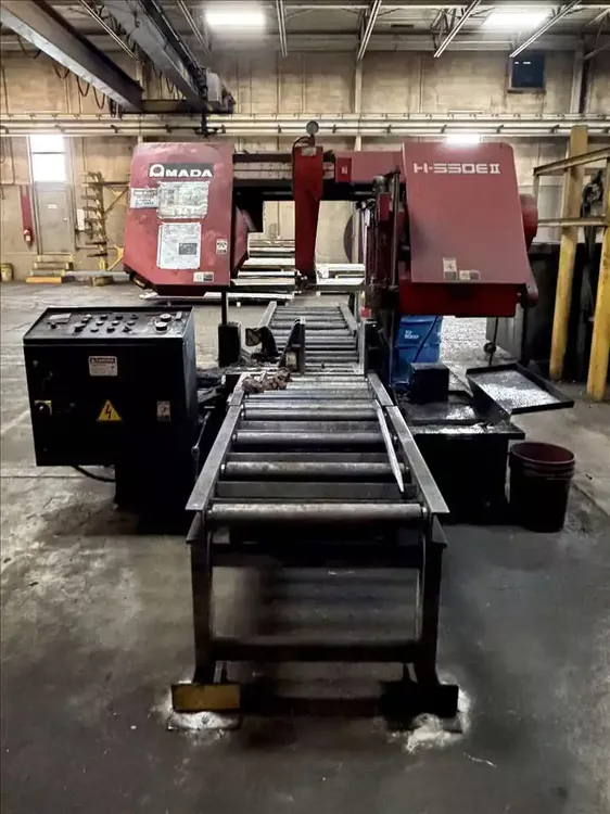 Amada H-550E II Band Saw SemiAutomatic