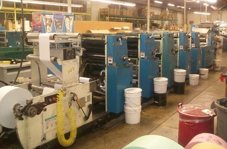 Harris FORMS PRESS AND FORMS COLLATOR