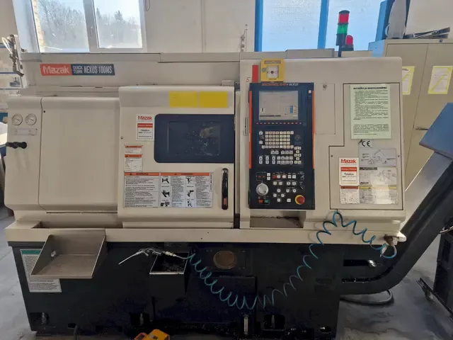 Mazak MAZATROL     Model: 640T NEXUS Variable QTN-100MS 3 Axis