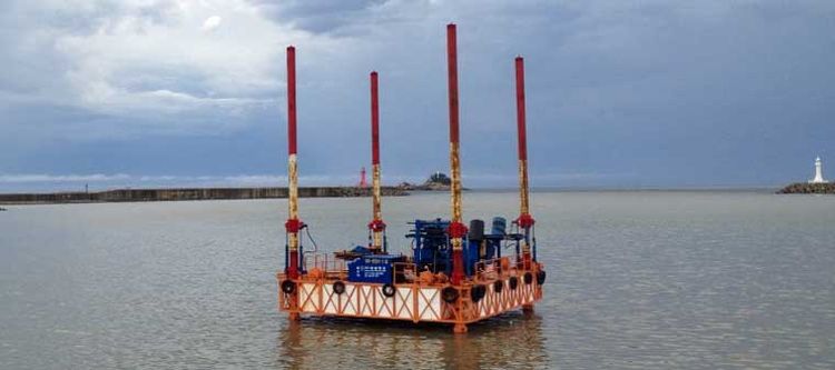 9-tonne Capacity Truckable Jack Up Barge