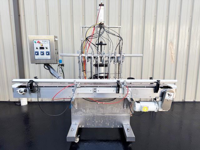 Acasi PI3300, 8 Head Inline Piston Filler