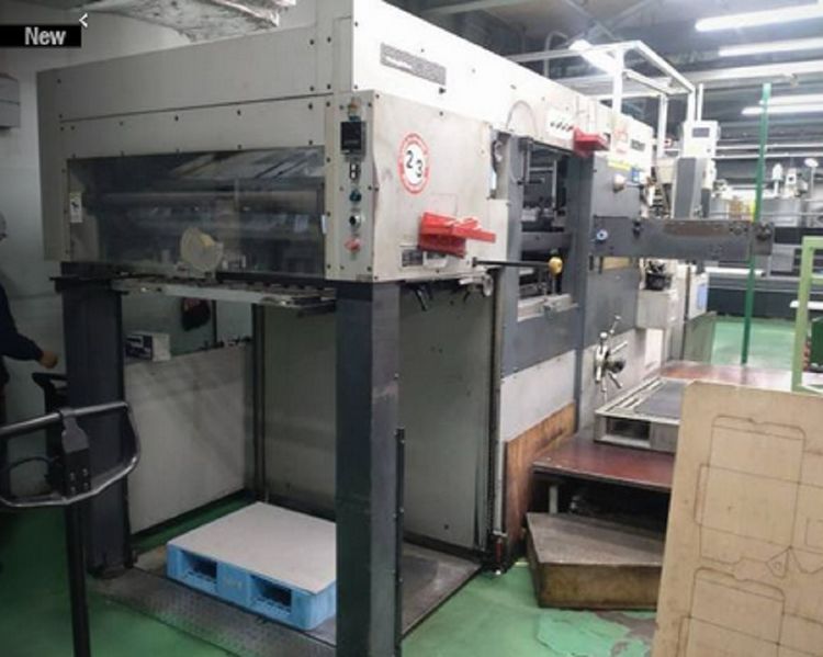 Bobst SP102-E Autoplatine