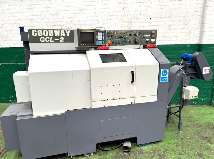 Goodway CNC CONTROL 4500 rpm GCL-2 CNC Lathe 2 Axis