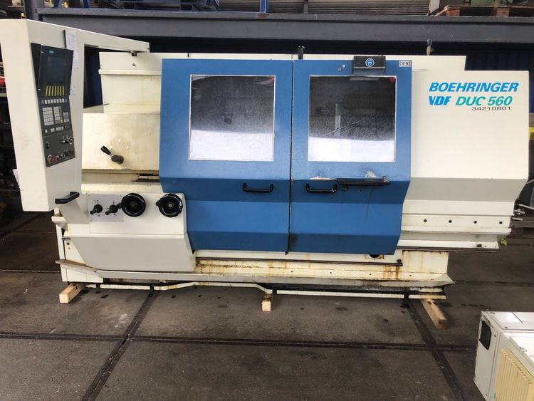 VDF Boehringer SIEMENS SINUMERIK 805T 2500rpm DUC 560 2 Axis