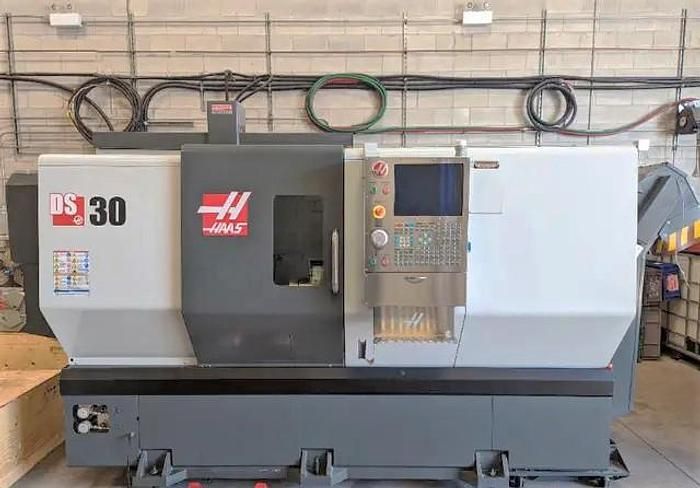 Haas CNC Control 4000 RPM DS-30 Twin Spindle Lathe 3 Axis