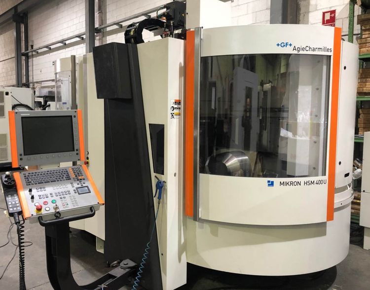 Mikron HSM400UWPC 5 Axis