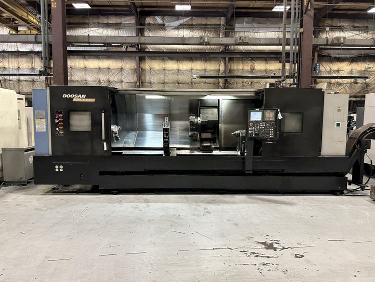 Doosan Fanuc 0i-TD CNC Control 3,000 rpm Puma 3100ULY 4 Axis