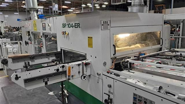 Bobst AUTOPLATEN SP 104 ER