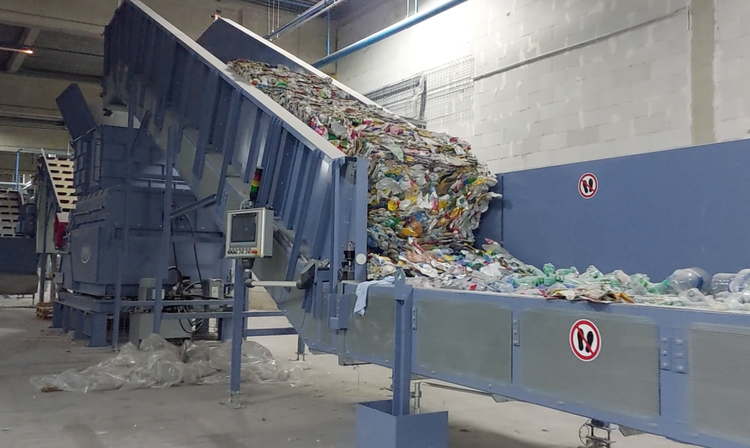 Herbold Complete plastic recycling line