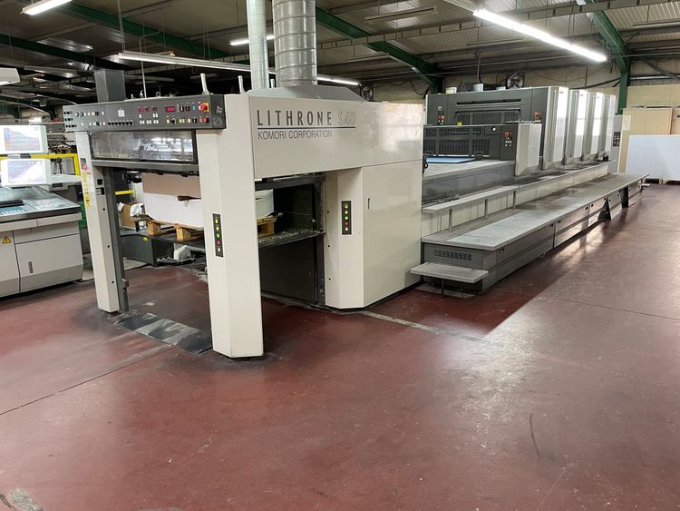 Komori LS-440 + Coater 40"