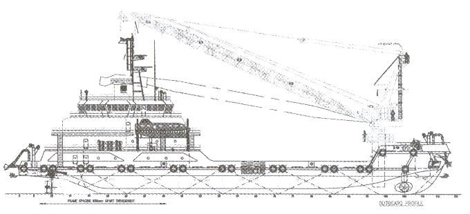 116 men Accommodation/ Work Barge (Self Propelled)